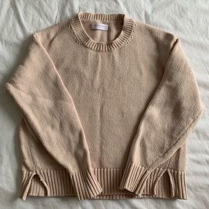 Blush Everlane Knit Sweater